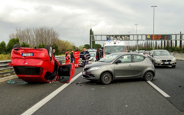 Accident avec une voiture d'occasion